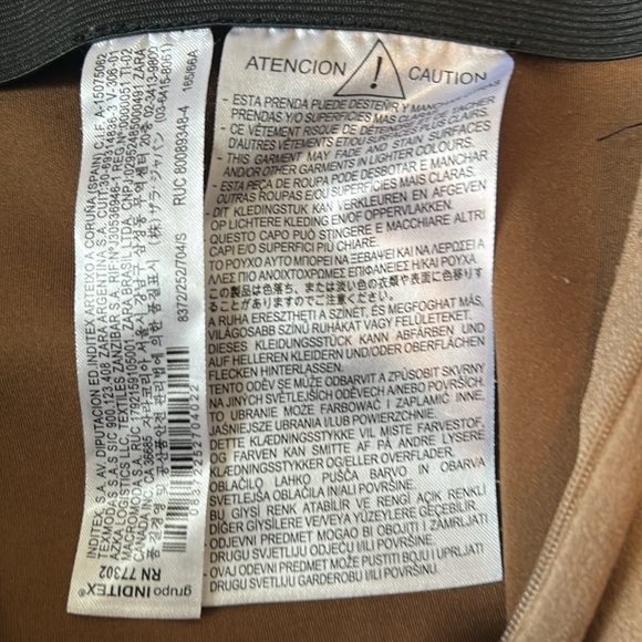 Zara Brown Cropped Ankle Pants with Tailored Fit - Picture 10 of 16